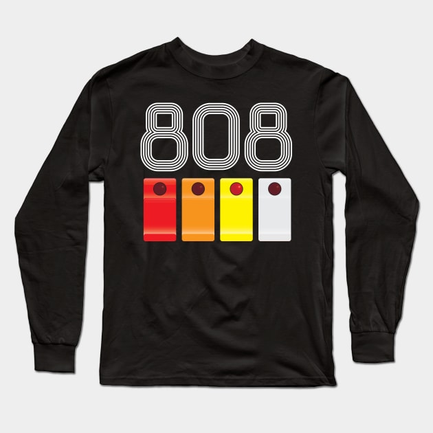 808 Long Sleeve T-Shirt by trev4000